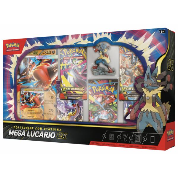 Collezione Premium con Statuina - Mega Lucario EX - ITA -