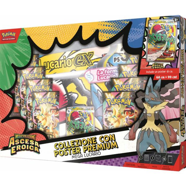 Collezione Poster Premium - Mega Lucario EX - ITA -