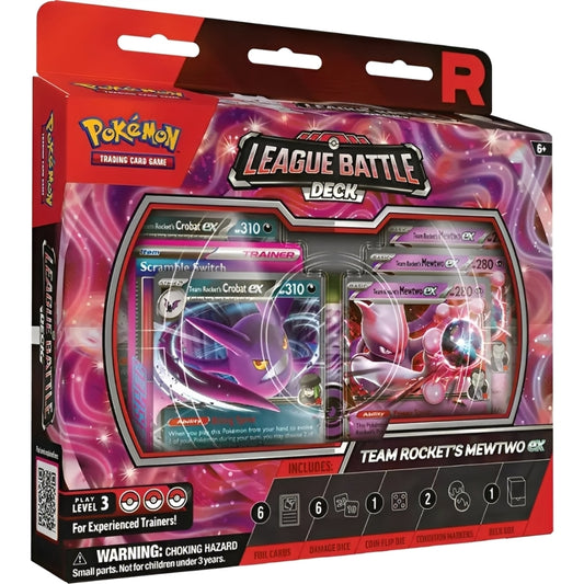 Pokémon Mazzi Lotta Di Lega Mewtwo EX del Team Rocket