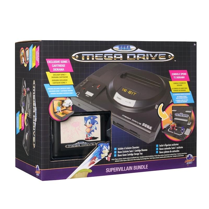 CONSOLE HEROES - Mega Drive Console Boss Level W / Sonic 1