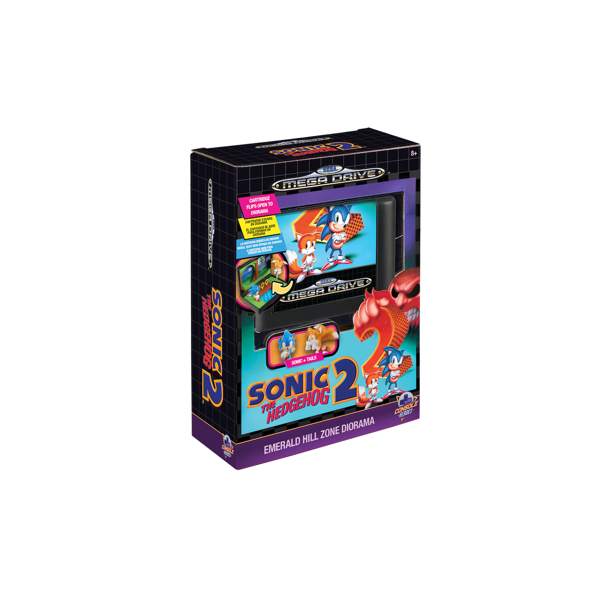 CONSOLE HEROES - Mega Drive Sonic 2 - Statuette 7cm