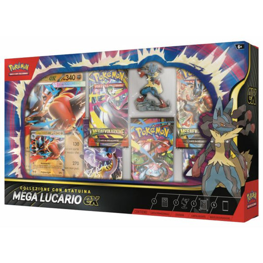 Collezione Premium con Statuina - Mega Lucario EX - ITA -