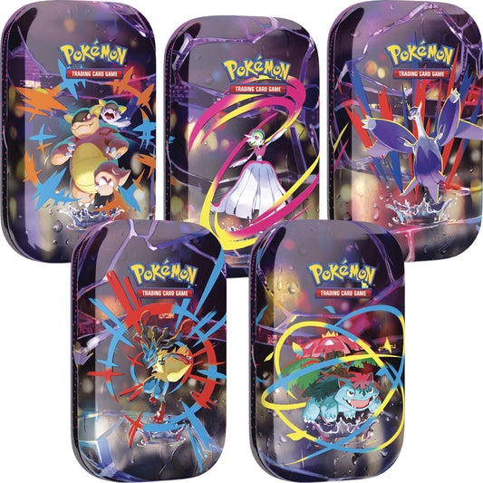 Mini Tin Megaeroi Pokémon - Mega Gardevoir - ITA -